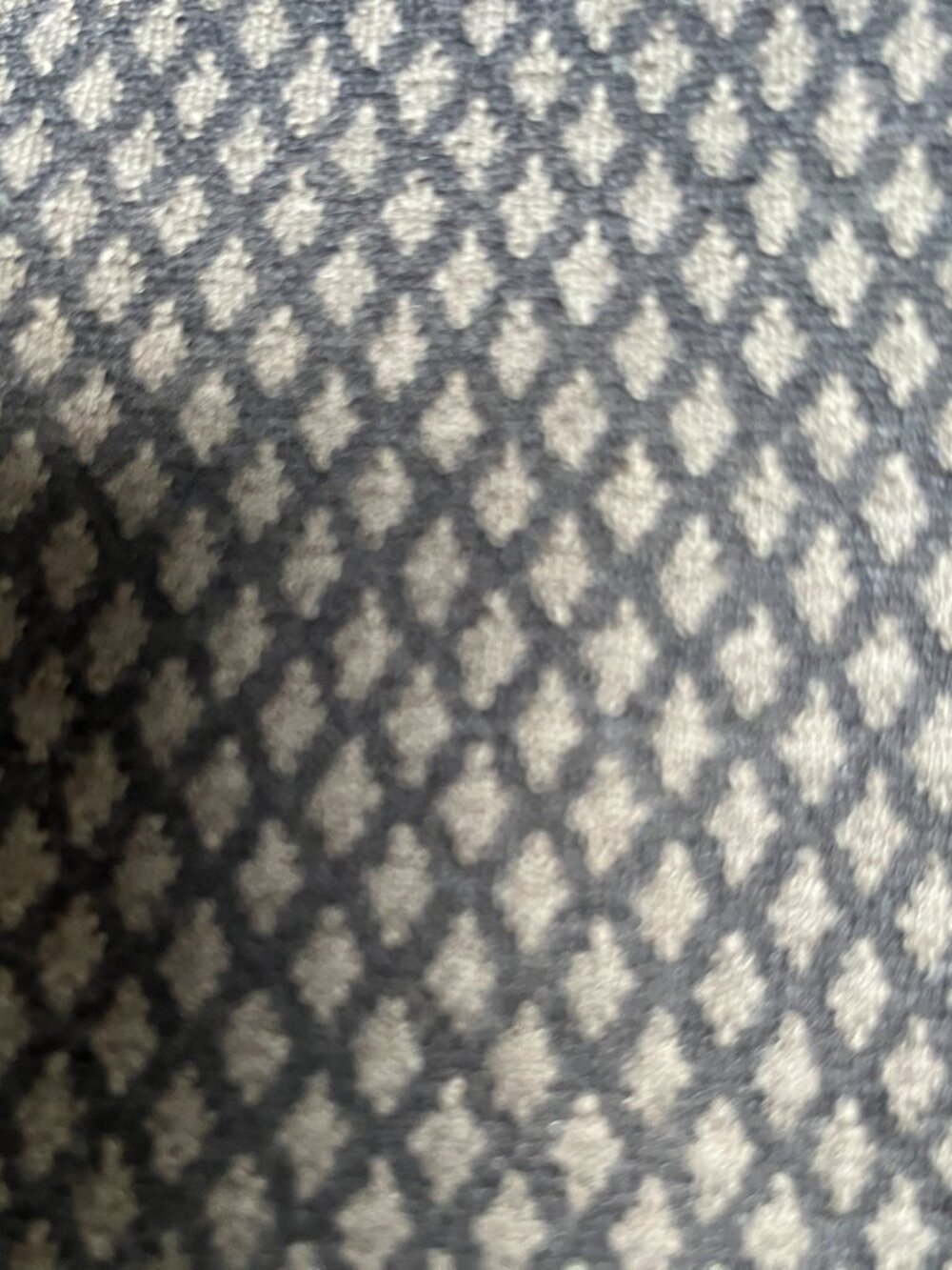 Classiques Entier Wool-Blend A-line Skirt with Black Diamond Pattern, Size 10 - Picture 7 of 8